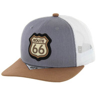 SM276 ROUTE 66 - HEATHER GRAY/LIGHT BROWN/WHITE