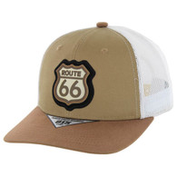 SM276 ROUTE 66 - KHAKI/LIGHT BROWN/WHITE