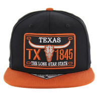 SM476 TEXAS - BLACK/BURNT ORANGE