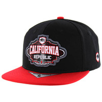 SM566 CALIFORNIA - BLACK/RED