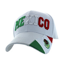 VM001 Mexico Velcro Cap (Solid White)