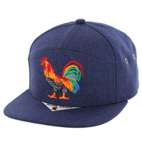 SM7013 COCK 7 PANEL TWILL - NAVY
