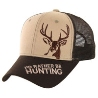 VM255 HUNTING TRUCKER - KHAKI/BROWN