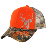 VM255 HUNTING TRUCKER - ORANGE/HUNTING CAMO