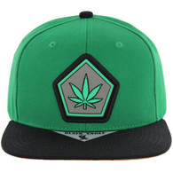 SM721-03 MARIJUANA - GREEN/BLACK