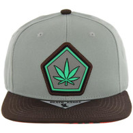 SM721-05 MARIJUANA - LIGHT SAGE/BROWN