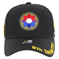 JM-ARC012 LICENSED U.S. ARMY , 9TH INFANTRY - BLACK