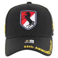 JM-ARC022 LICENSED U.S. ARMY , 11TH ARMORED CAVALRY - BLACK