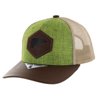 SM289 BEAR , TRUCKER - OLIVE/KHAKI