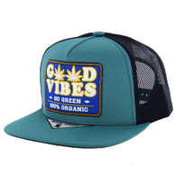 SM716 GOOD VIBES MJ - AQUA/NAVY