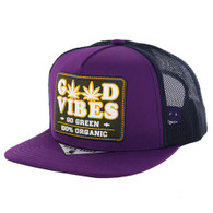 SM716 GOOD VIBES MJ - PURPLE/NAVY