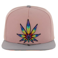 SM746 MARIJUANA - PINK/GREY
