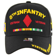 JM-ARC052 LICENSED U.S. ARMY 5TH INFANTRY VIETNAM VETERAN - BLACK
