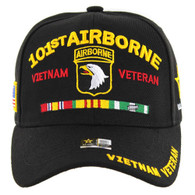 JM-ARC060 LICENSED U.S. ARMY 101ST AIRBORNE  VIETNAM VETERAN - BLACK