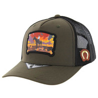 SM111 COWBOY , TRUCKER - BROWN
