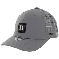 SM117 DALLAS "D" , METALLIC PATCH , HYDRO DP - GRAY