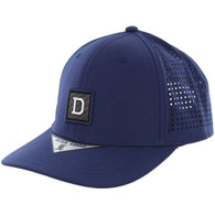 SM117 DALLAS "D" , METALLIC PATCH , HYDRO DP - NAVY