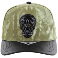 SM697 SKELETON , CARBON METAL - TIE DYE OLIVE/PU BLACK