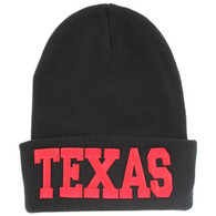 WB020 TEXAS - BLACK(RED)