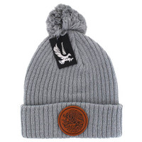 WB042 MEXICO , POM BEANIE - GRAY