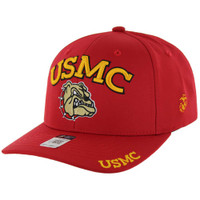 JM-MR011 LICENSED U.S. MARINES , USMC BULLDOG , RED