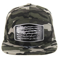 SM207 USA FLAG , DON'T TREAD ON ME - BLACK CAMO