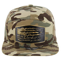 SM207 USA FLAG , DON'T TREAD ON ME - DESERT CAMO