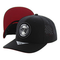 SM173 HECHO EN MEXICO , HYDRO PERFORATED - BLACK(RED)