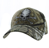 VM021 Skull Velcro Cap (Solid Hunting Camo)