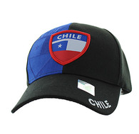 VM190 Chile Velcro Cap (Black & Royal Blue)