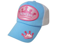 SM137 Princess Trucker Mesh Cap (s blue & white)