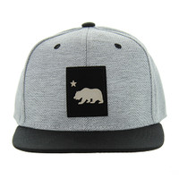 SM517 Kids Cali  Snabpack Cap (grey & Black )