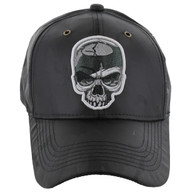 VM013 Skull baseball Cap (Black Camo)