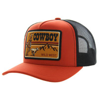 SM126 COWBOY , HYDRO TRUCKER - BURNT ORANGE