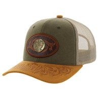 SM102 EAGLE , WILD SPIRIT , TRUCKER - OLIVE