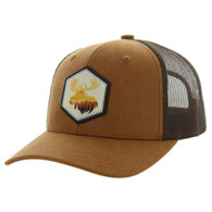 SM209 MOOSE , CANVAS TRUCKER - BROWN