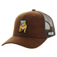 SM159 BULLDOG , SUEDE TRUCKER - BROWN