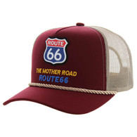 SM205 ROUTE 66 , HYDRO TRUCKER - BURGUNDY