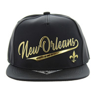 SM172 NEW ORLEANS , MATTE PU - BLACK