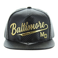 SM171 BALTIMORE , CARBON PU - BLACK