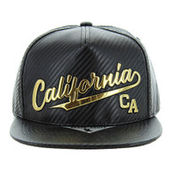SM171 CALIFORNIA , CARBON PU  (BLACK)