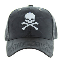 VM292 SKULL NYLON CAMO (BLACK CAMO)