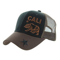 VM255 CALI BEAR TRUCKER - BLACK/BROWN