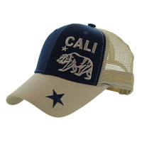 VM255 CALI BEAR TRUCKER - NAVY/KHAKI