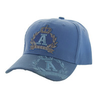 VM166 ANGEL VELCRO CAP (SOLID SKY BLUE)