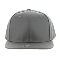 SP1001 BLANK PU SNAPBACK HAT (SOLID GREY)