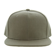 SP018 BLANK SNAPBACK CAP(KHAKI)