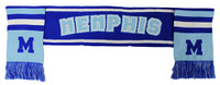 WS020 Memphis Scarf (Navy & Sky Blue )