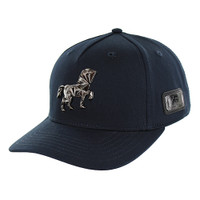 SM321 HORSE, PU VELCRO CLOSURE-NAVY