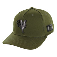 SM322 ROOSTER, PU VELCRO CLOSURE-OLIVE
